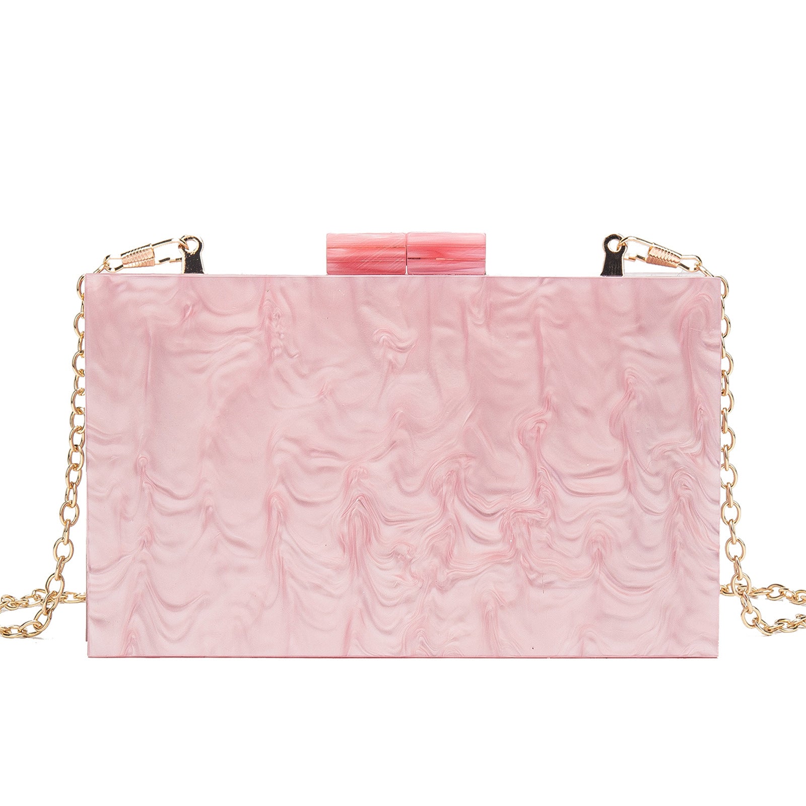 Acrylic Sequin Clutch Bag for Weddings and Parties