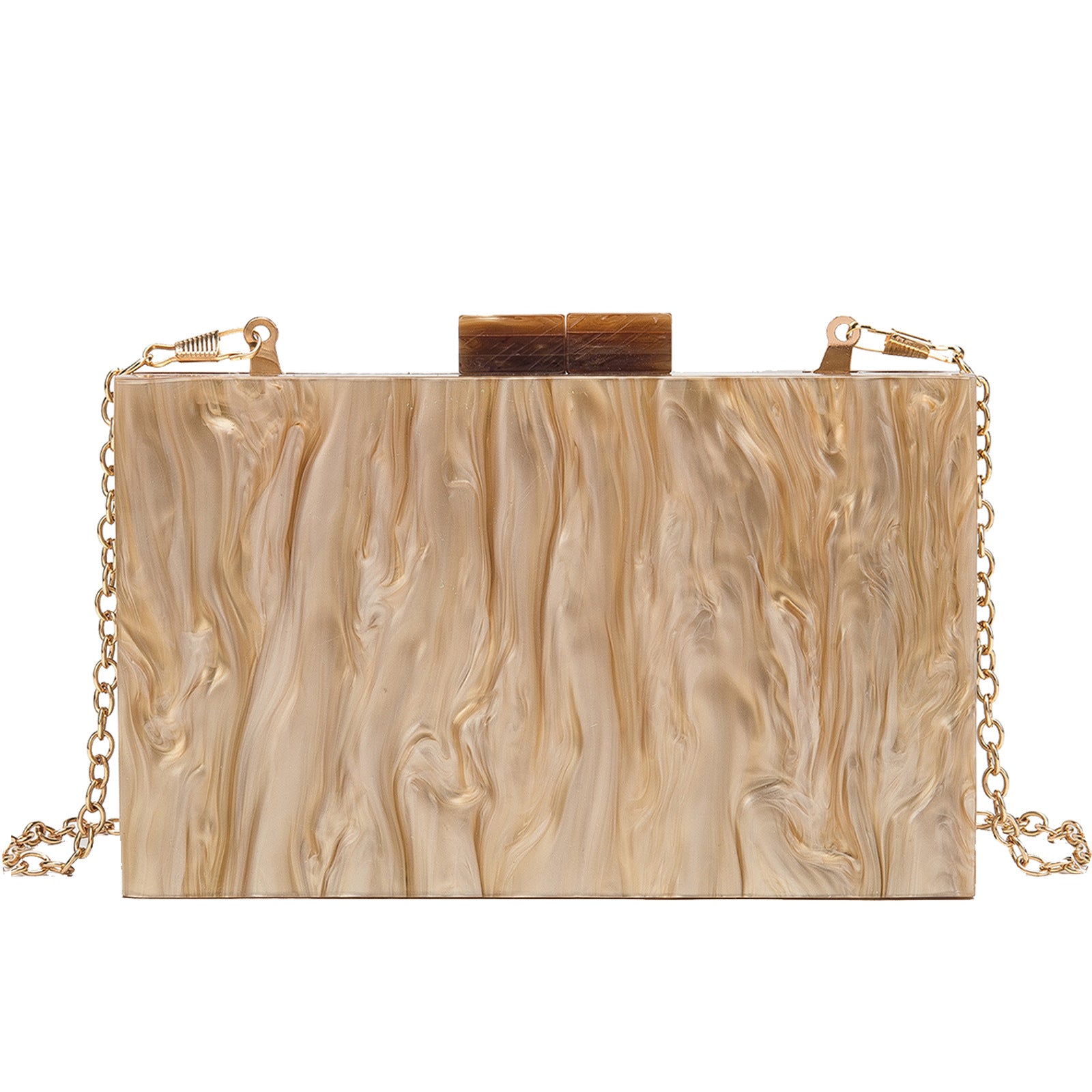 Acrylic Sequin Clutch Bag for Weddings and Parties