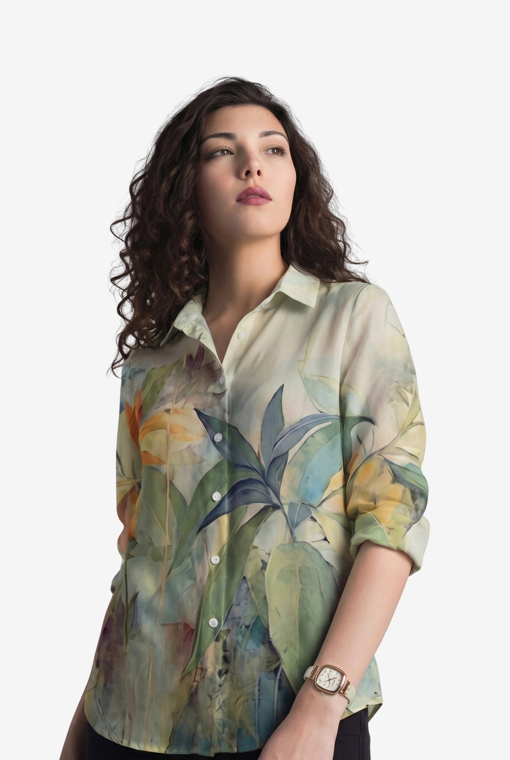 Artemis Sage Blouse