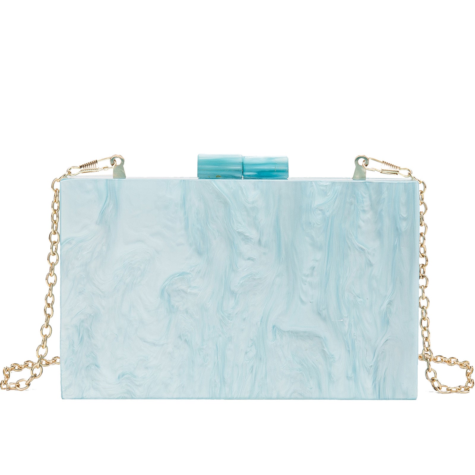 Acrylic Sequin Clutch Bag for Weddings and Parties