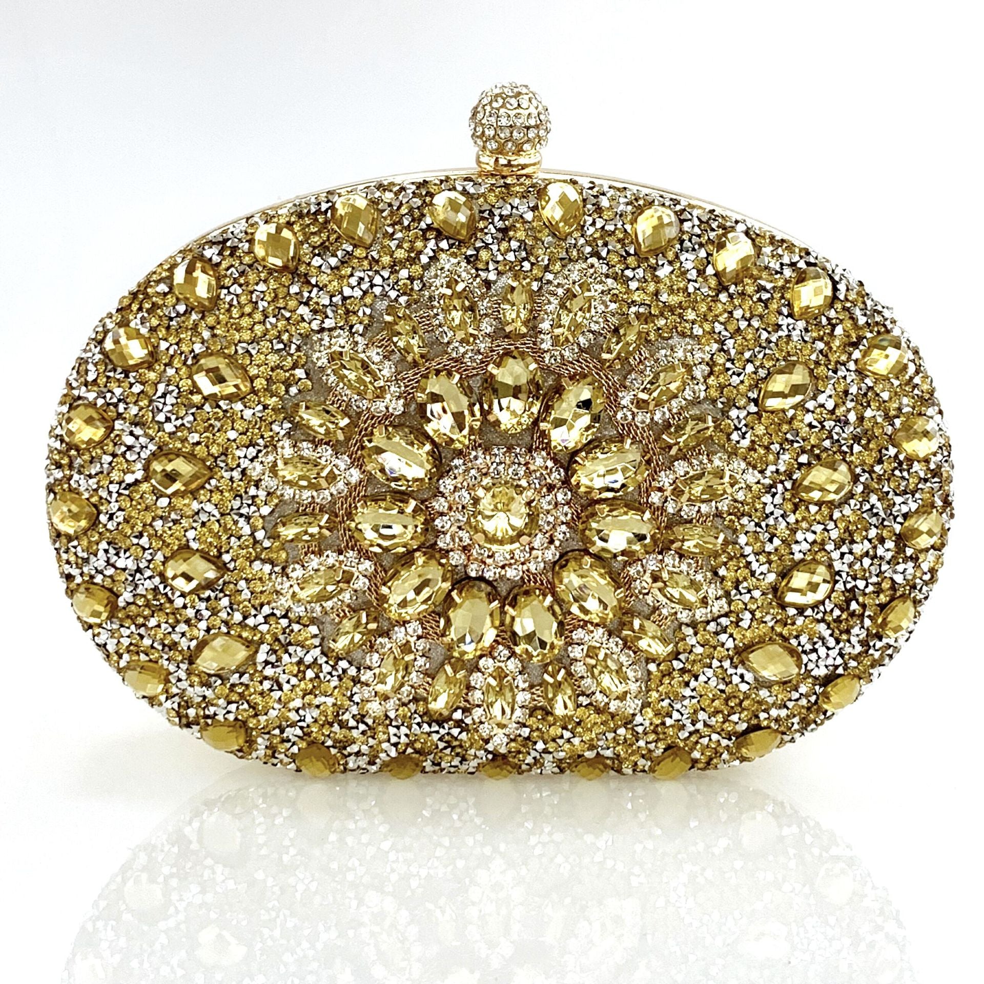 Fashion Sunflower Clutch Bag for Parties and Weddings