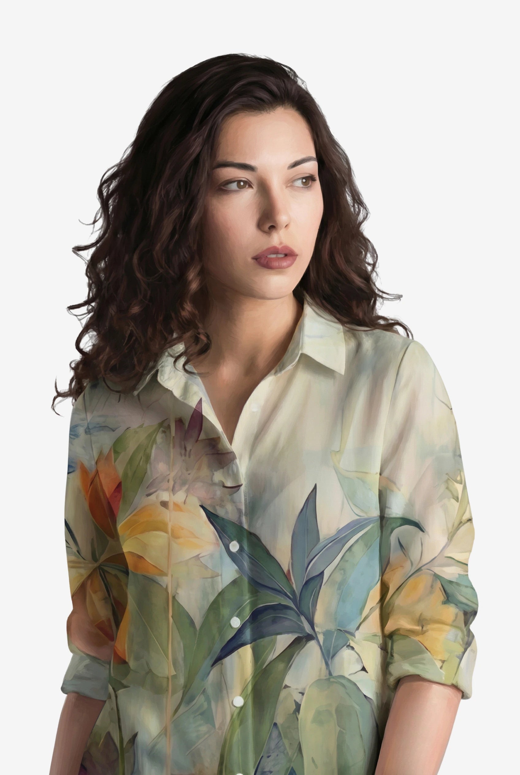 Artemis Sage Blouse