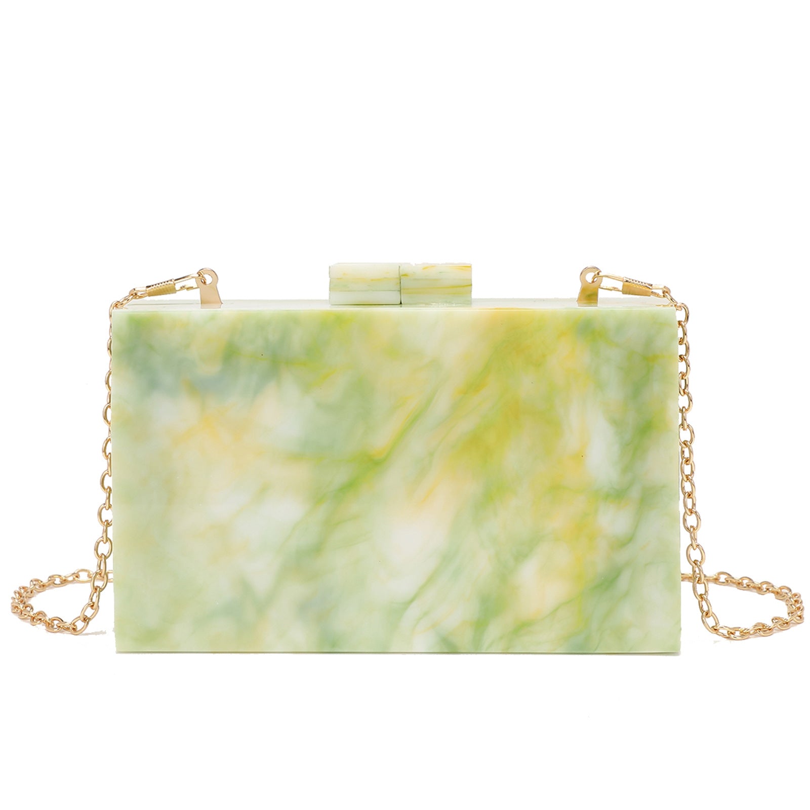 Acrylic Sequin Clutch Bag for Weddings and Parties