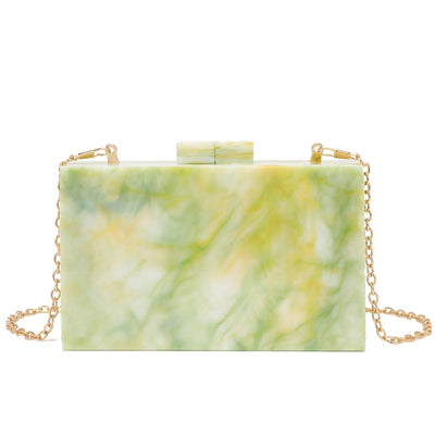 Acrylic Sequin Clutch Bag for Weddings and Parties