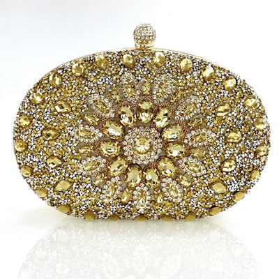 Fashion Sunflower Clutch Bag for Parties and Weddings